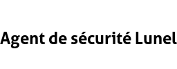 Agent de sécurité Lunel